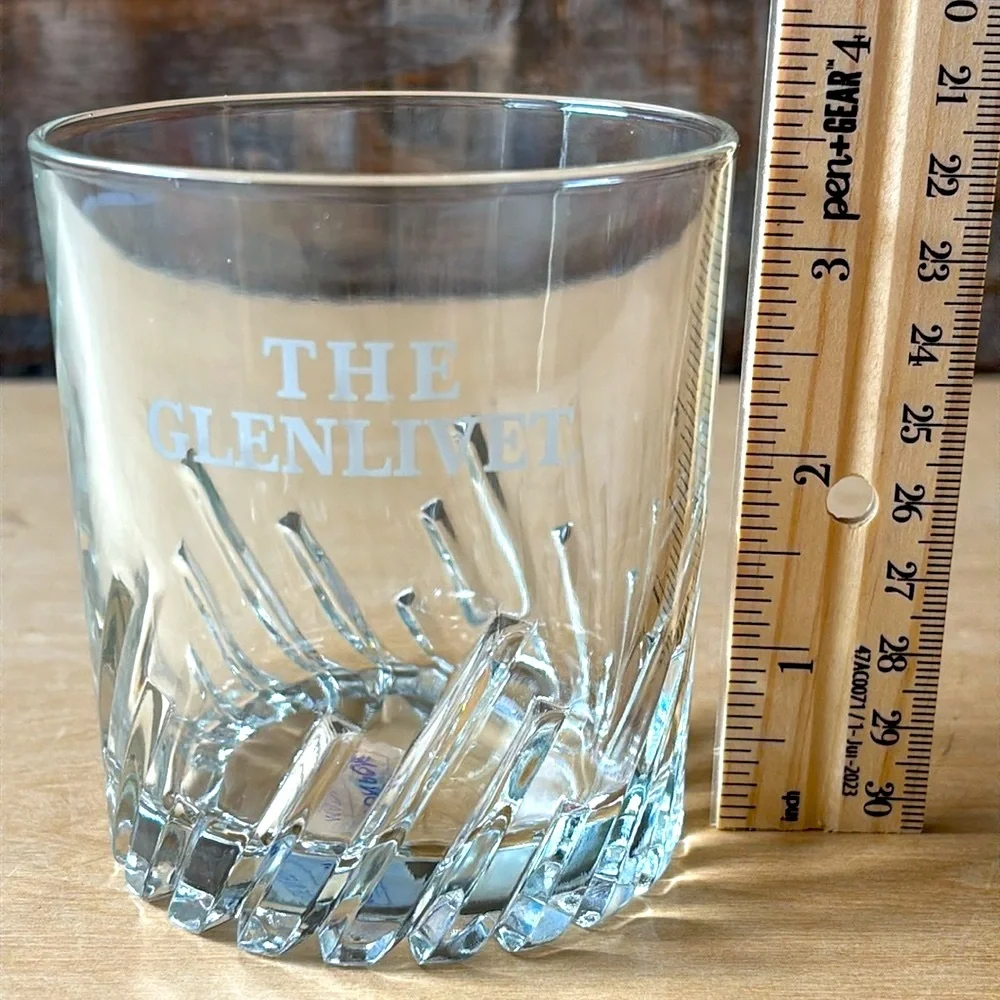 The Glenlivet Von Pok France Set Of 2 Old Fashioned Scotch Whiskey Glasses